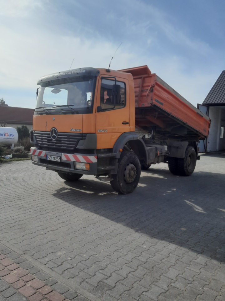 Wywrotka – transport piasku i kruszyw Niegowonice